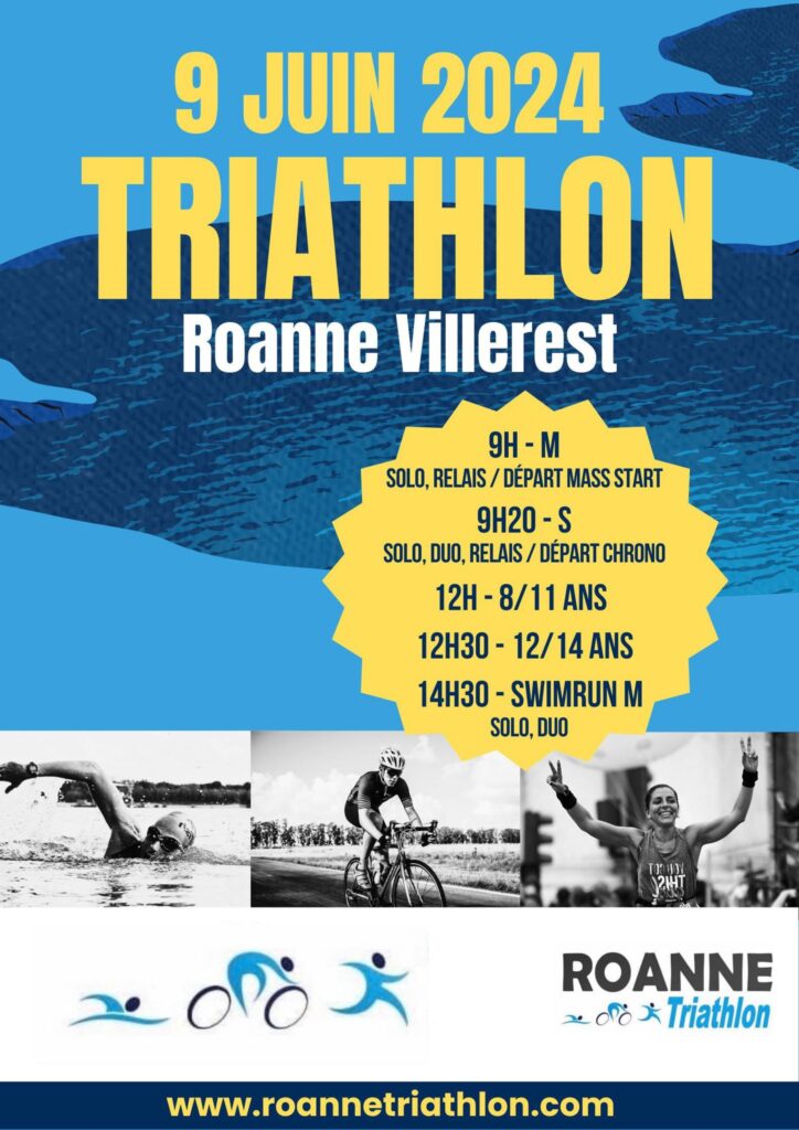 Triathlon Roanne Villerest 2024